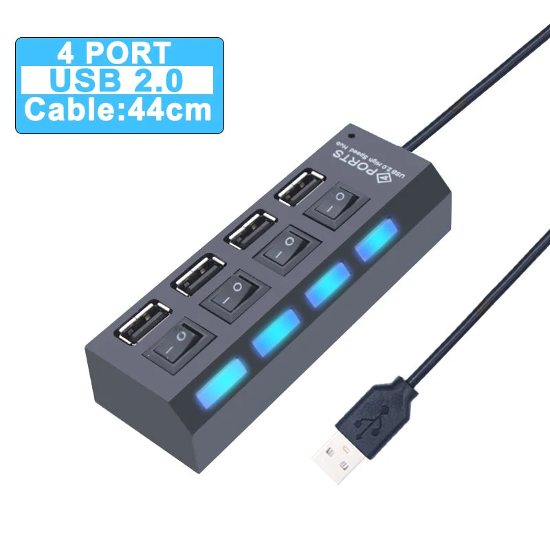 USB Hub 3.0 με 4/7 Θύρες – Συνδέστε Όλες τις Συσκευές σας