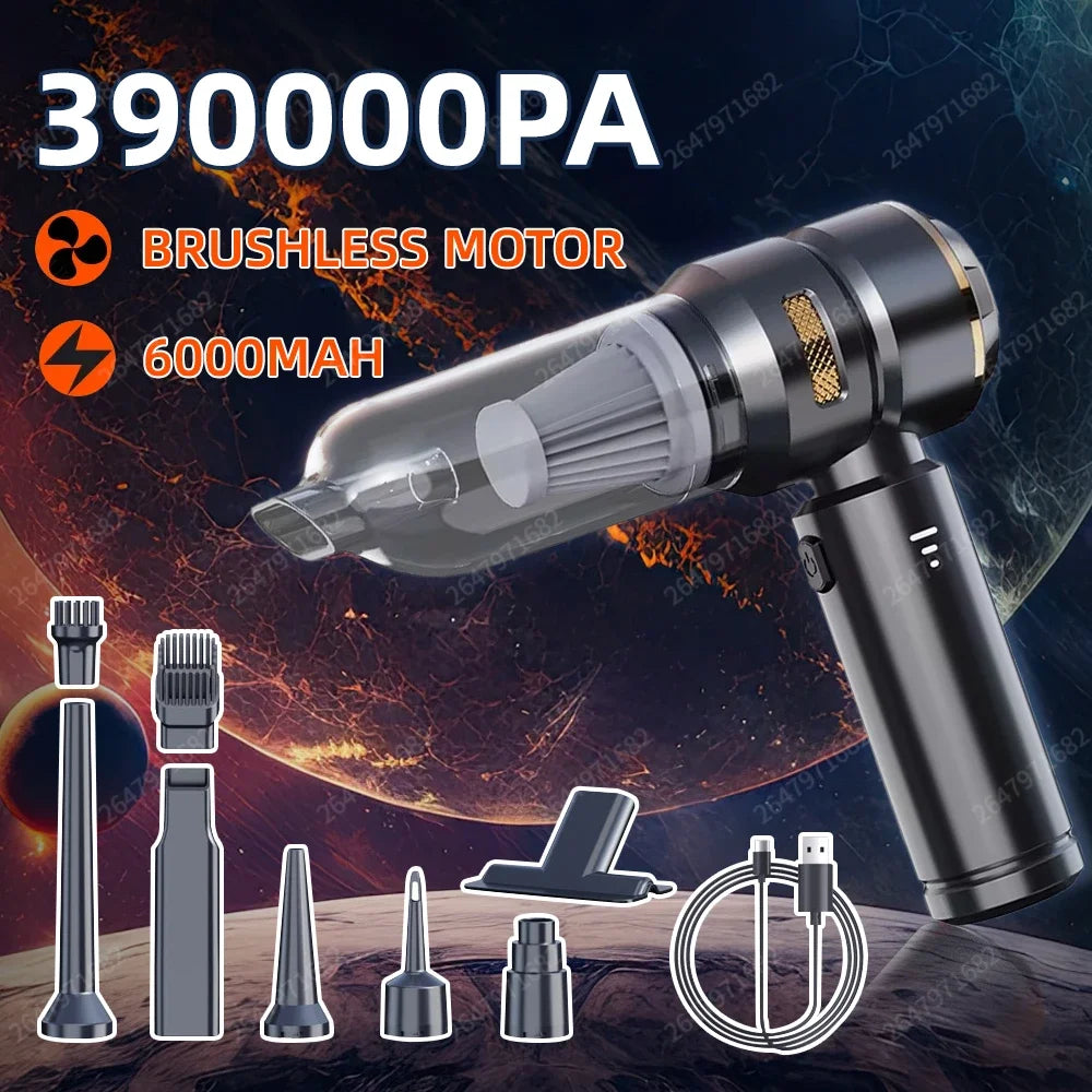 Ήλεκτρική Σκούπα Αυτοκινήτου – Ασύρματη Brushless Motor