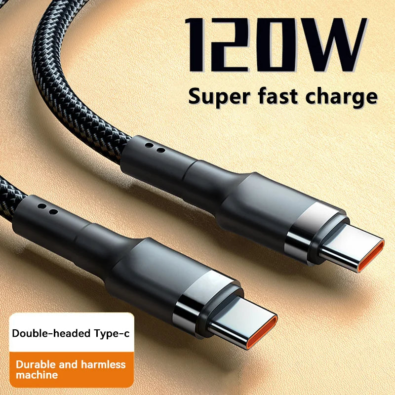 Φορτιστής USB-C 120W με 4 Θύρες – Γρήγορη Φόρτιση για Όλα