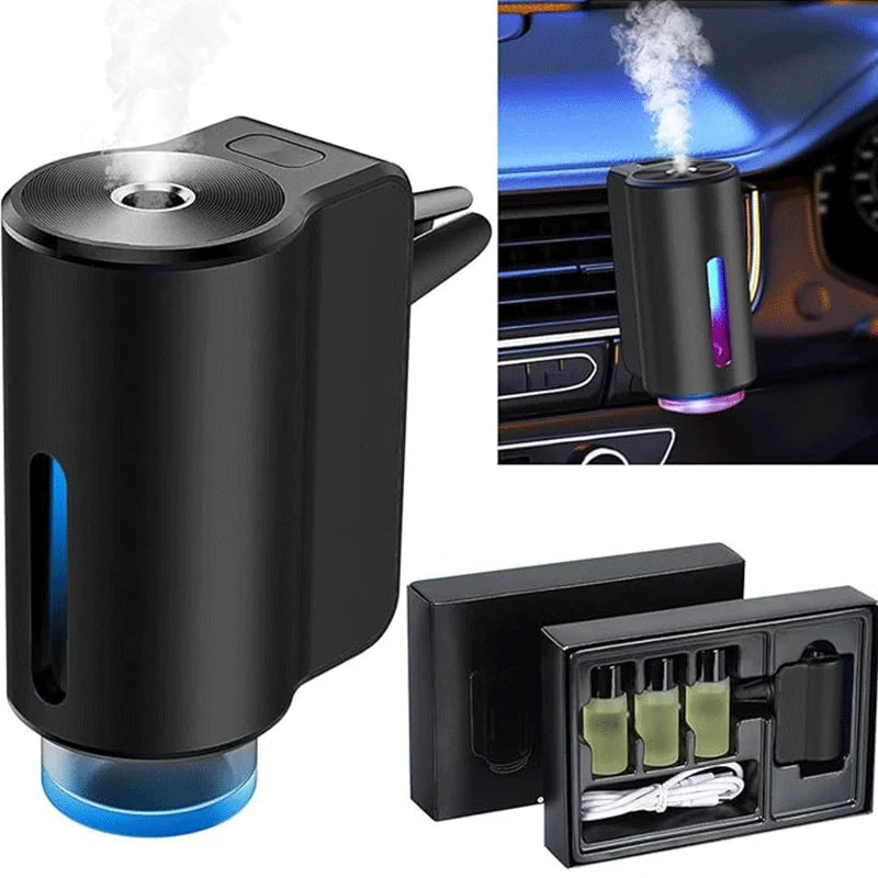 Αρωματιστήρας Αυτοκινήτου – Aroma Diffuser με 3 Επίπεδα & USB