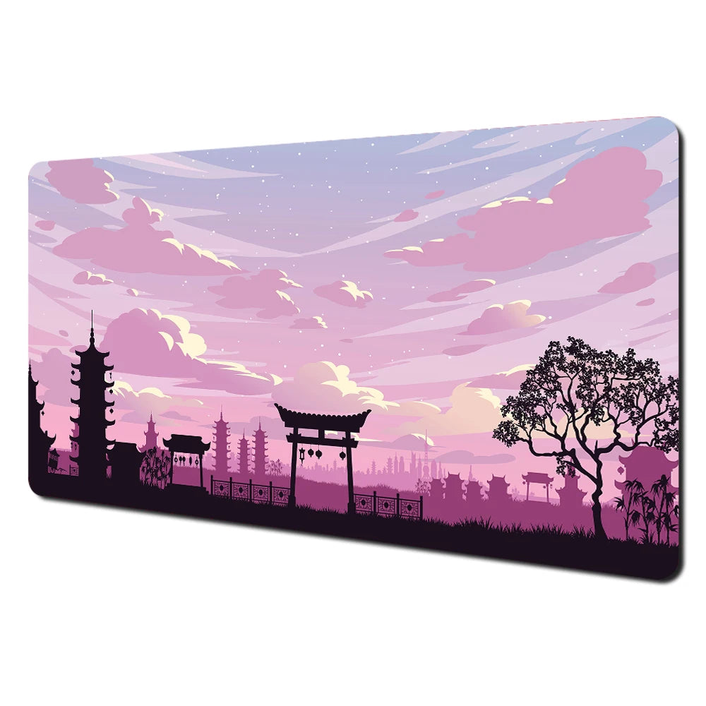 Mousepad Mount Fuji – Μεγάλο με Ραμμένες Άκρες