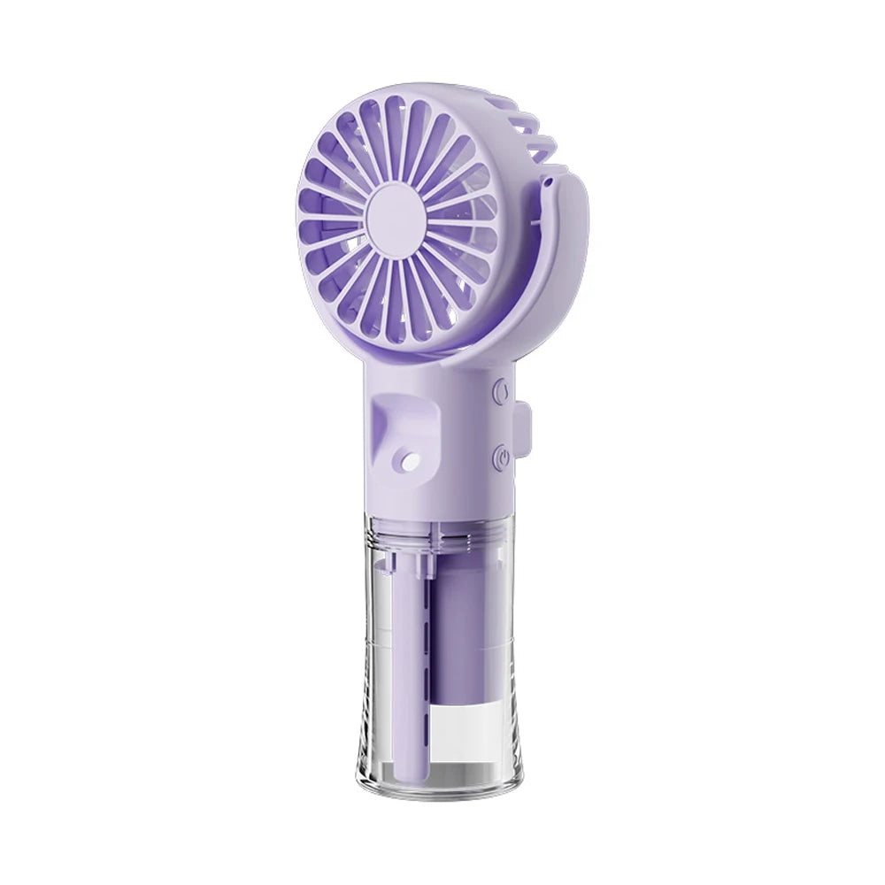 Φορητός Ανεμιστήρας με Spray Νερού – 4 Ταχύτητες & USB