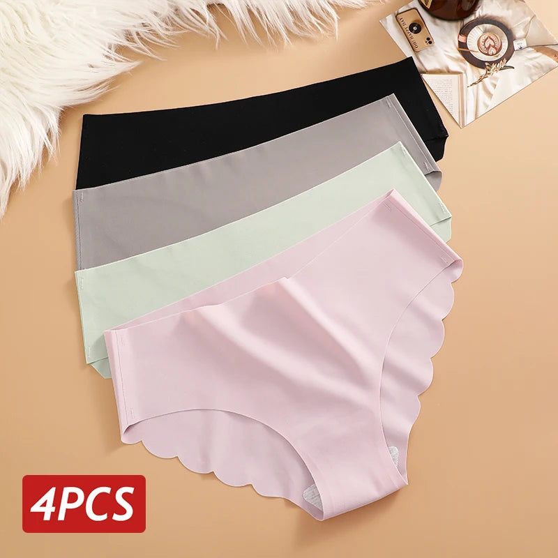 Ασύρματα Seamless Ice Silk – Άνεση & Αισθητική σε Σετ 4 Τεμαχίων