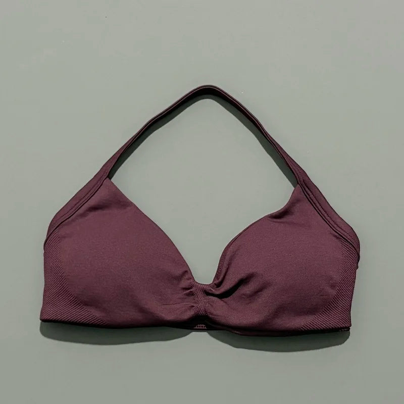 Αθλητικό Σουτιέν Γυμναστικής – Backless Yoga & Running Bra