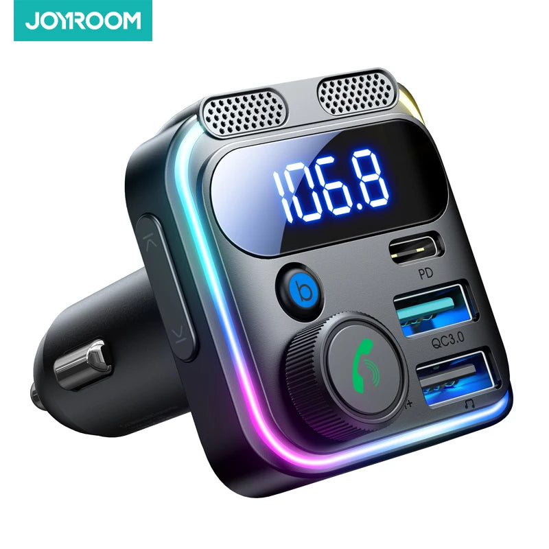 FM Transmitter Αυτοκινήτου με Bluetooth – Μουσική & Φόρτιση Μαζί