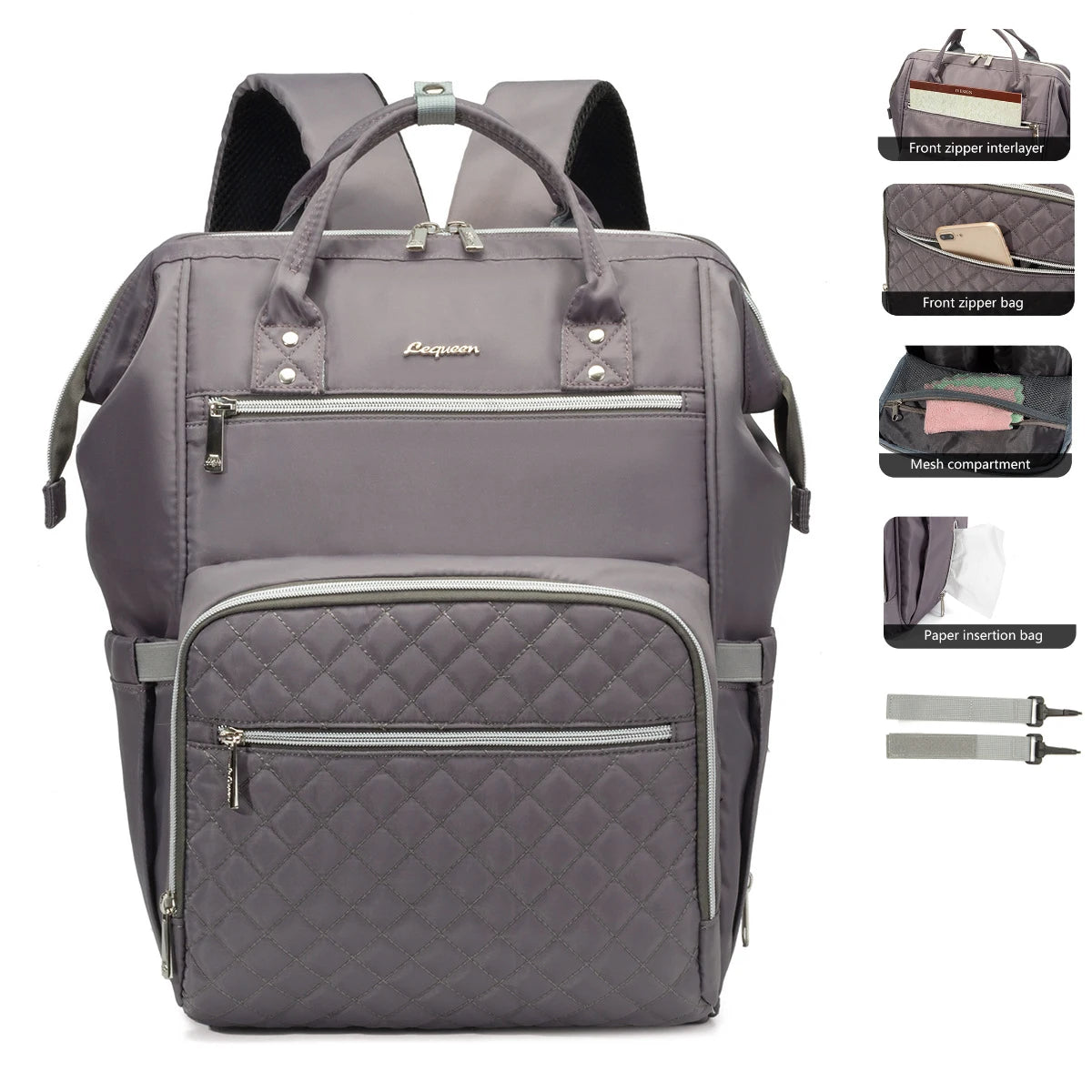 👜 Mommy Backpack Organizer – Αδιάβροχη Τσάντα για Μωρό & Ταξίδι