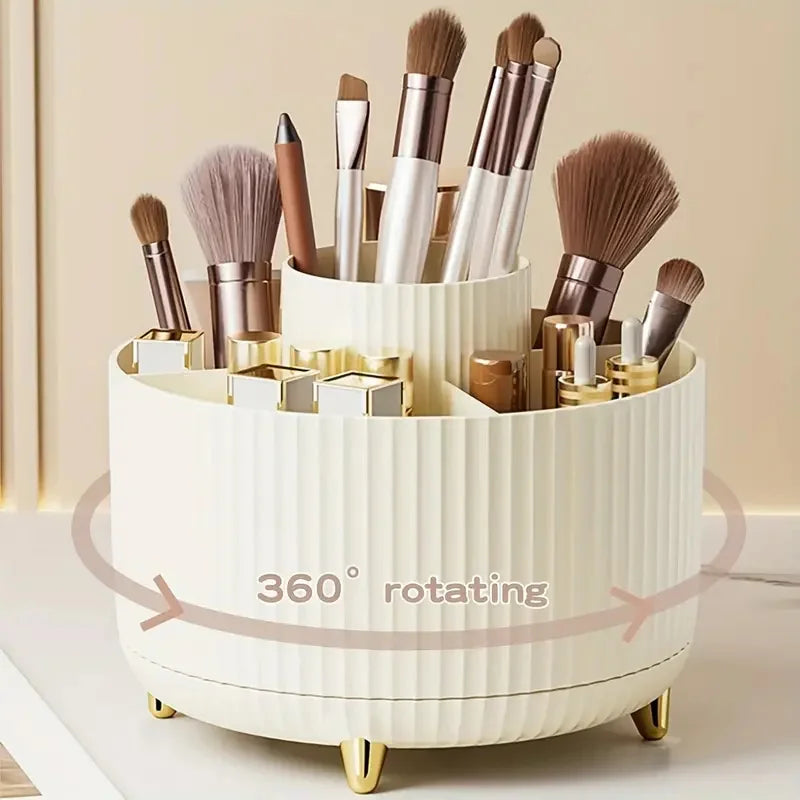 Οργανωτήρας Brush Μακιγιάζ 360° – 5 Θέσεις για Vanity & Desk