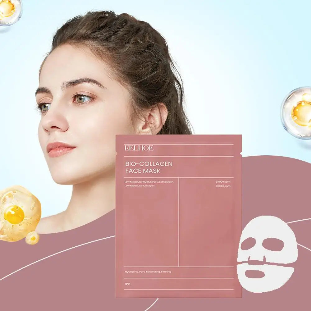 Μάσκα Προσώπου Bio Collagen – Ενυδάτωση & Λάμψη
