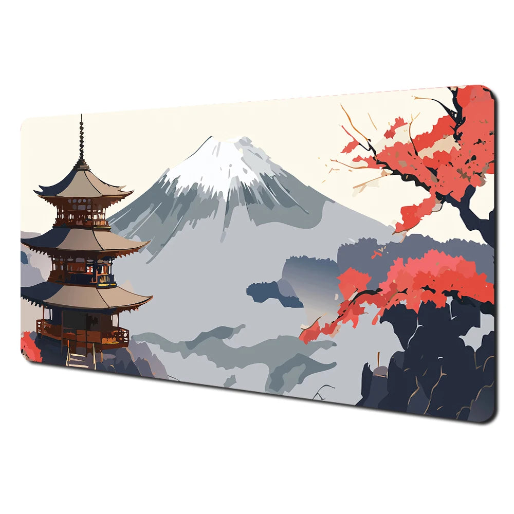 Mousepad Mount Fuji – Μεγάλο με Ραμμένες Άκρες