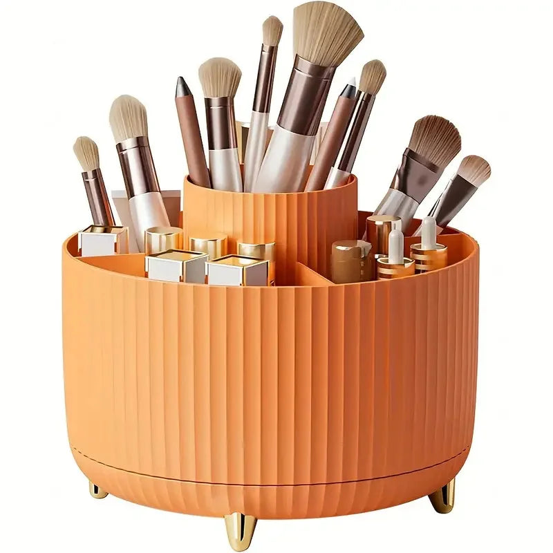 Οργανωτήρας Brush Μακιγιάζ 360° – 5 Θέσεις για Vanity & Desk