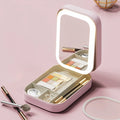 Κουτί Καλλυντικών με LED Καθρέφτη – Portable Travel Makeup Case