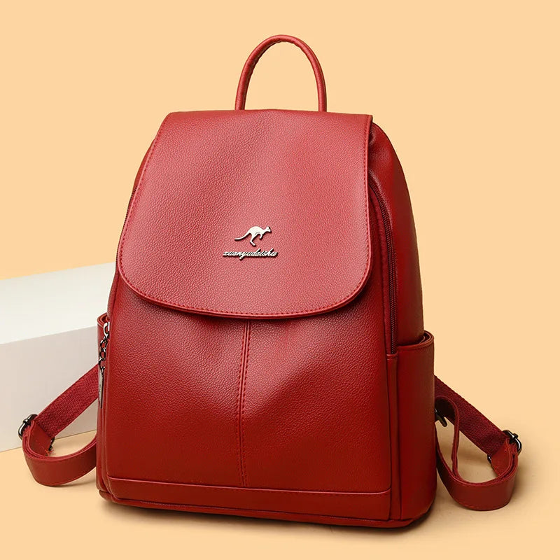 Γυναικείο Backpack Retro PU – Κομψό και Χωρητικό για Κάθε Επιστροφή