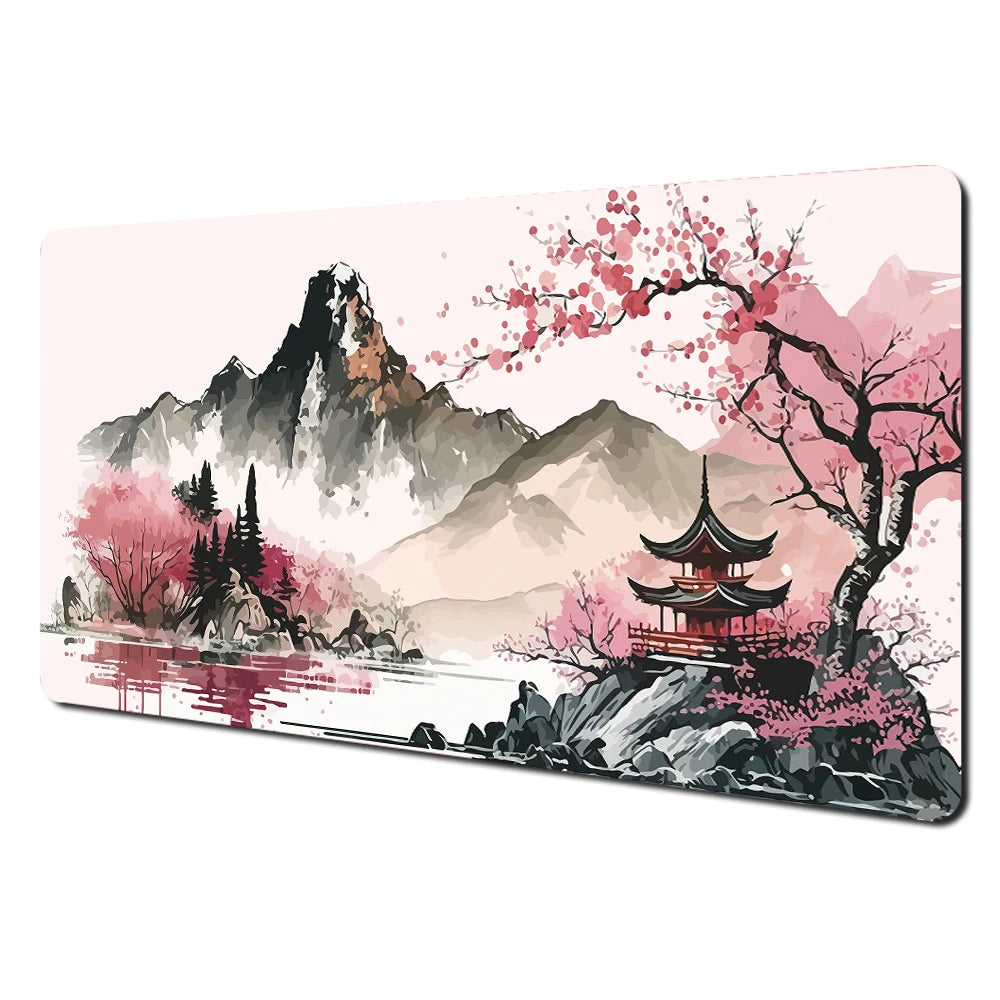 Mousepad Mount Fuji – Μεγάλο με Ραμμένες Άκρες
