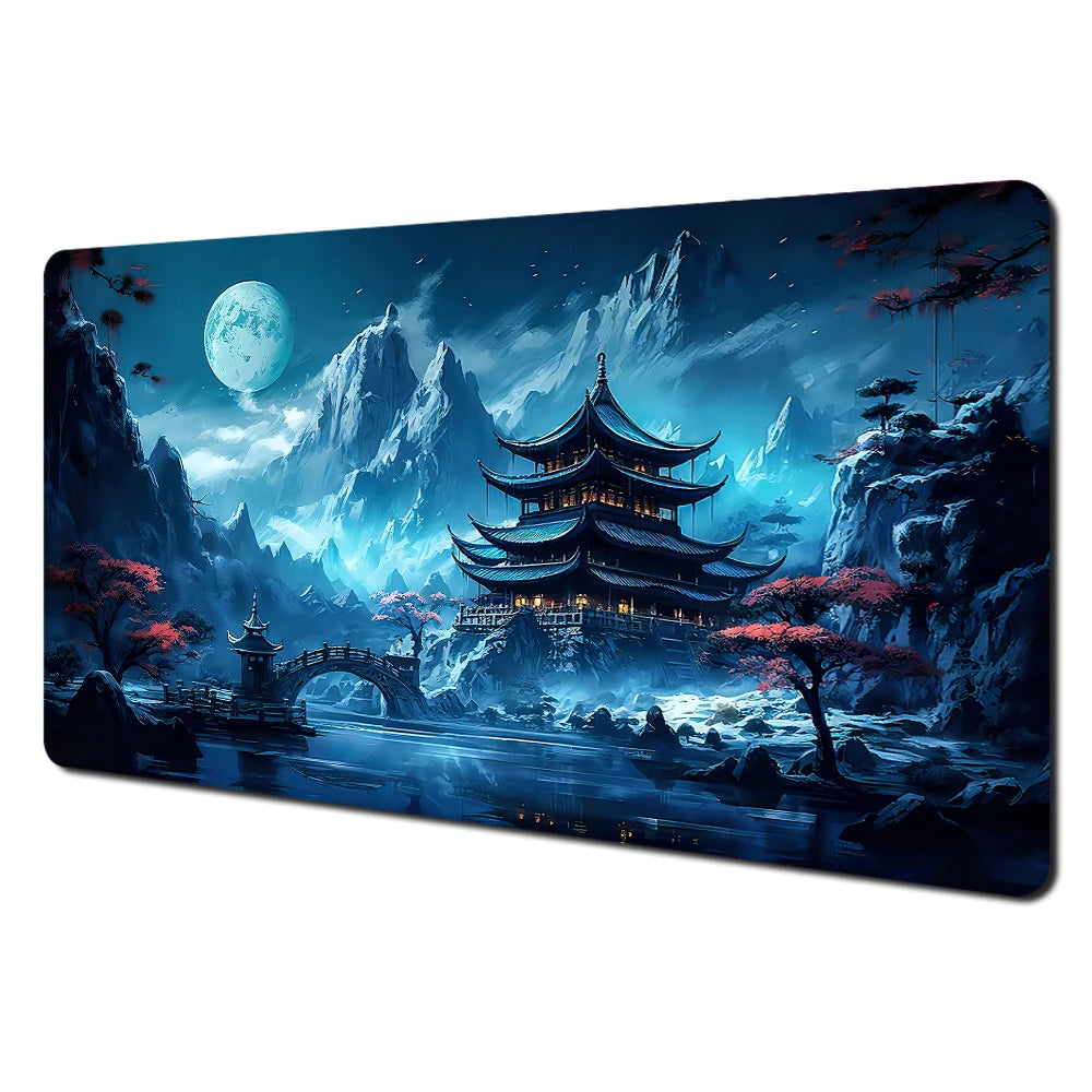 Mousepad Mount Fuji – Μεγάλο με Ραμμένες Άκρες
