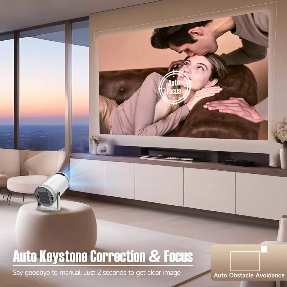 Προβολέας Smart 4K Android – Κινηματογράφος στο Σαλόνι σου