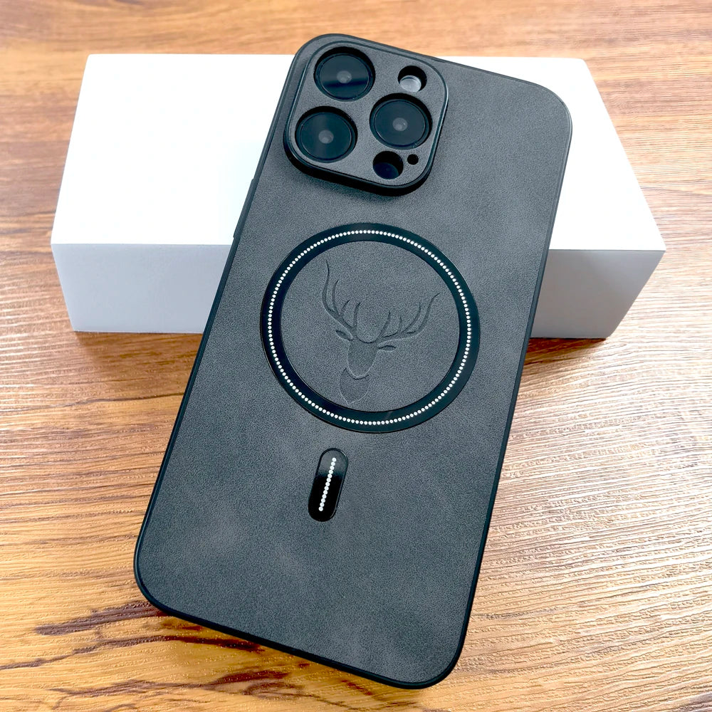 Θήκη iPhone με MagSafe – Δερμάτινη Luxury για iPhone 11-17