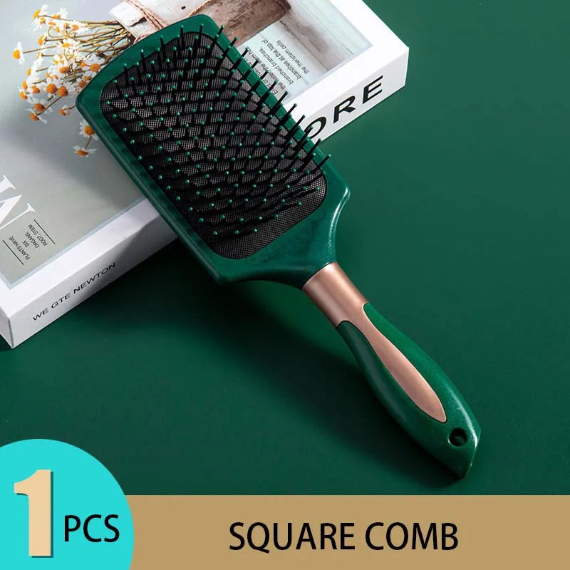 Χτένα Massage Μαλλιών KLINA – Air Cushion για Τρίχες & Scalp