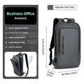 Slim Backpack Ανδρικό 15.6" με USB – Επαγγελματικό Στυλ & Πρακτικότητα