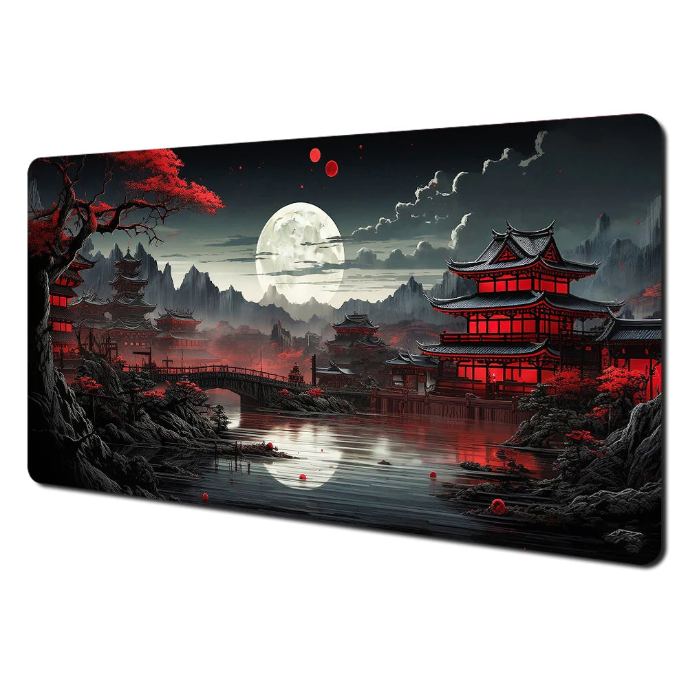 Mousepad Mount Fuji – Μεγάλο με Ραμμένες Άκρες