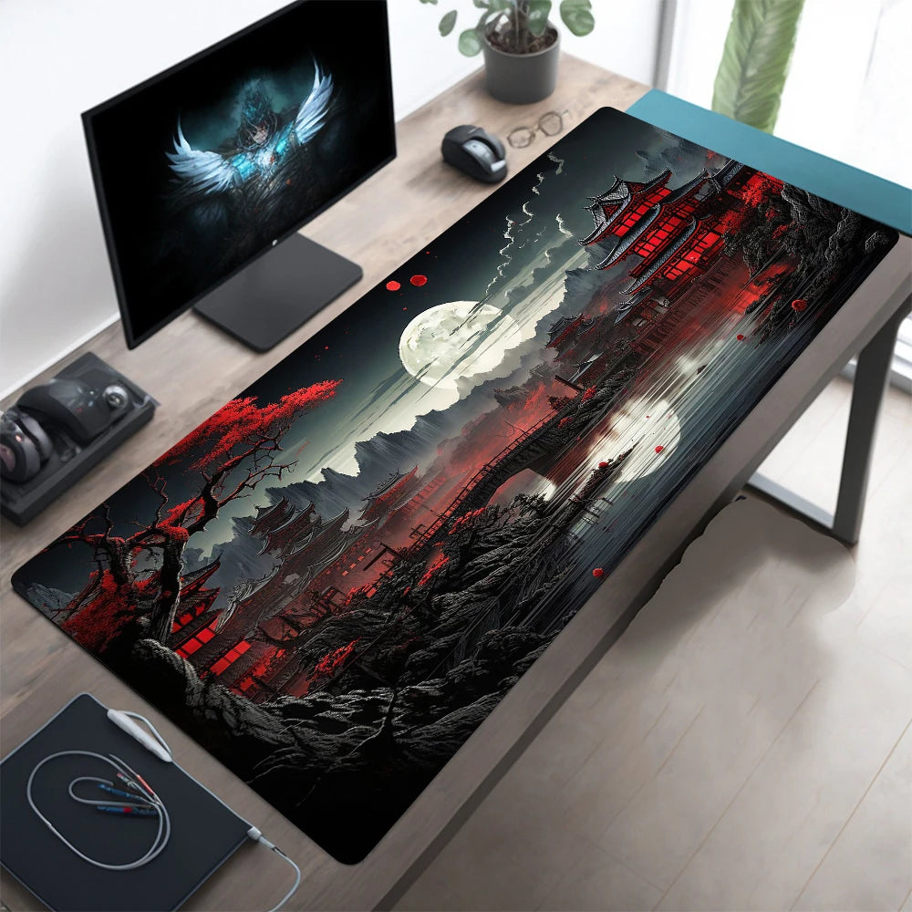 Mousepad Mount Fuji – Μεγάλο με Ραμμένες Άκρες
