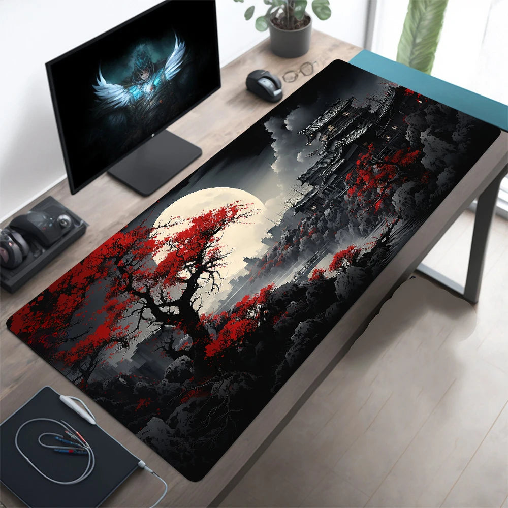 Mousepad Mount Fuji – Μεγάλο με Ραμμένες Άκρες