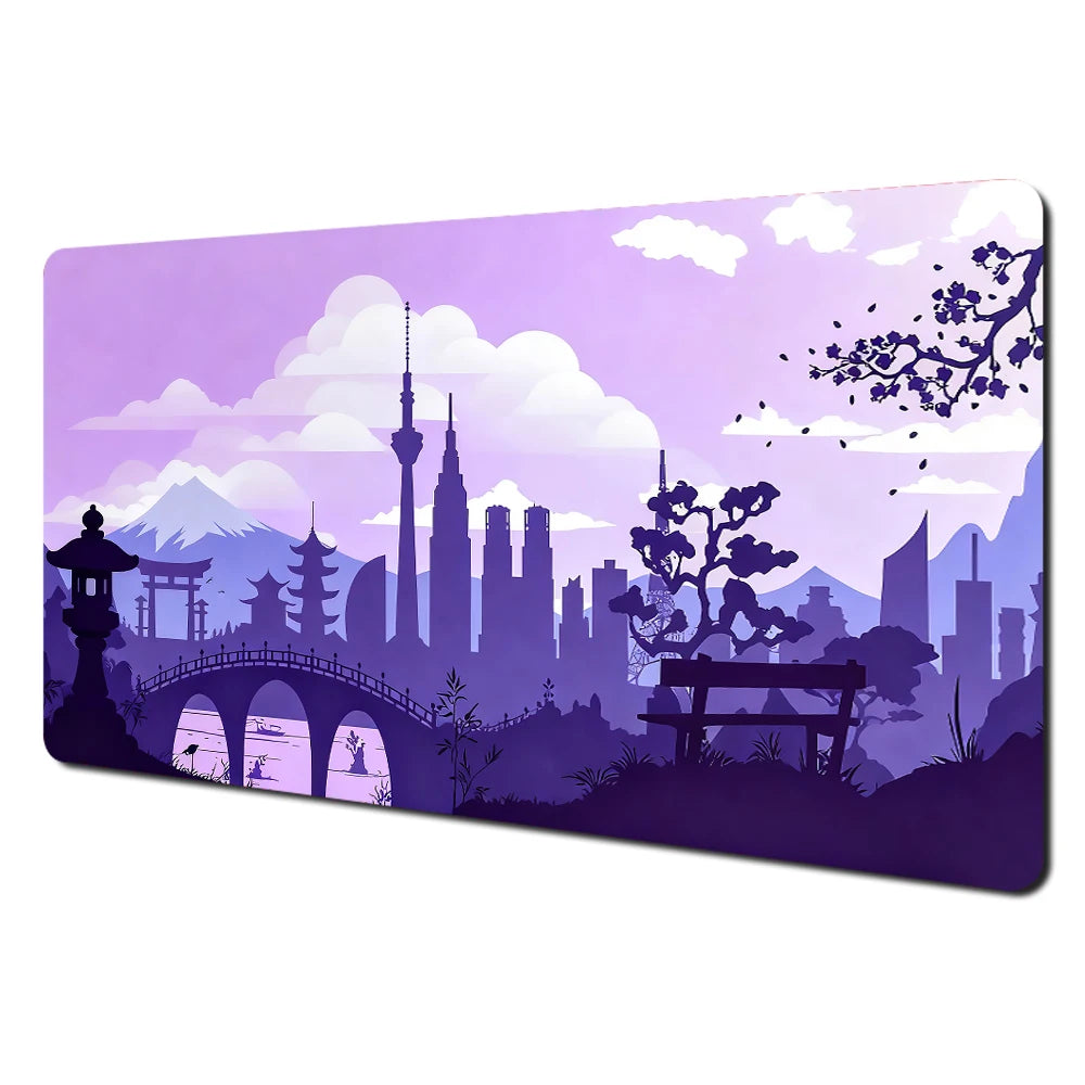 Mousepad Mount Fuji – Μεγάλο με Ραμμένες Άκρες