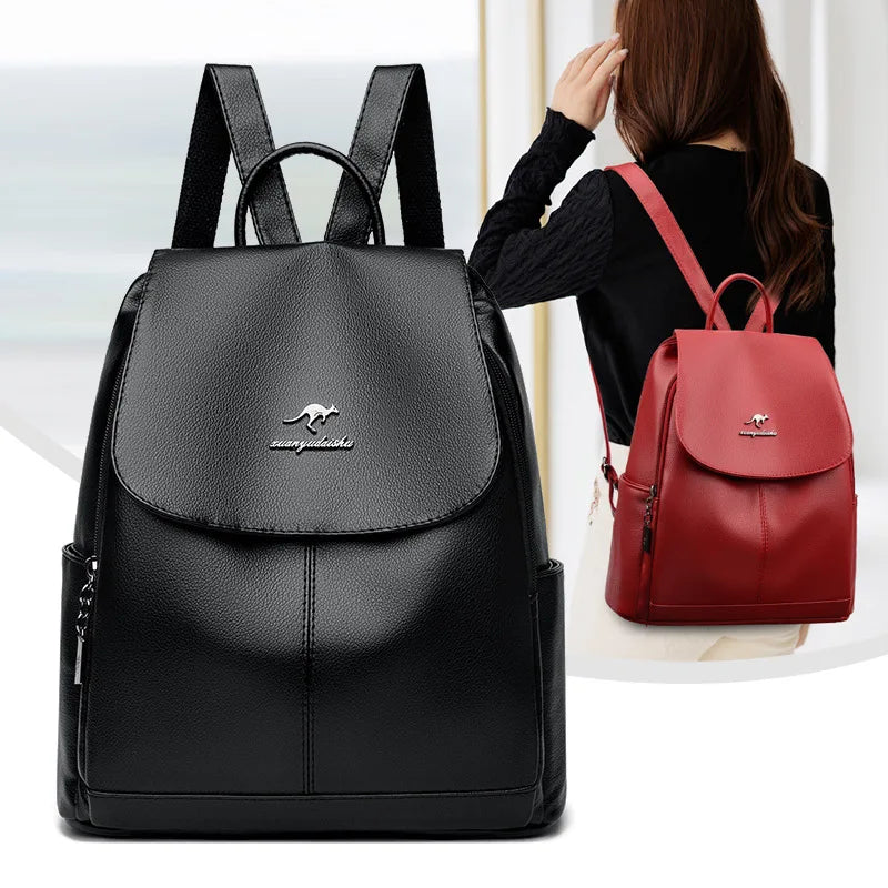 Γυναικείο Backpack Retro PU – Κομψό και Χωρητικό για Κάθε Επιστροφή
