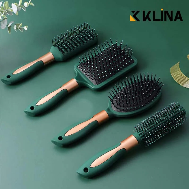 Χτένα Massage Μαλλιών KLINA – Air Cushion για Τρίχες & Scalp