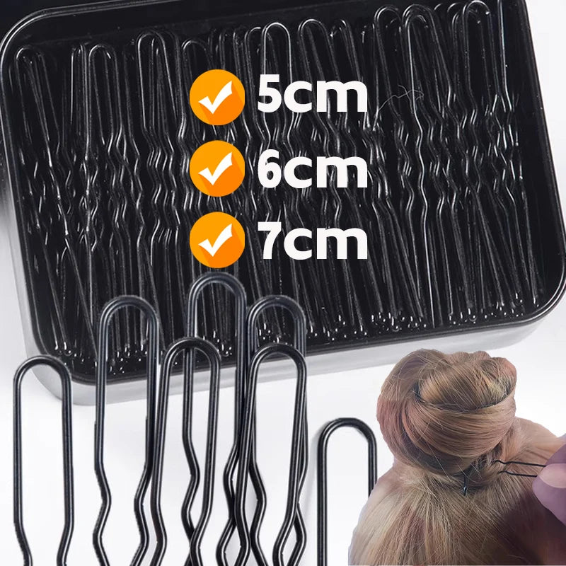 Πιρούνες U-Shape για Bun – Σετ 50/200 τεμαχίων