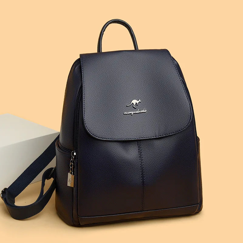 Γυναικείο Backpack Retro PU – Κομψό και Χωρητικό για Κάθε Επιστροφή
