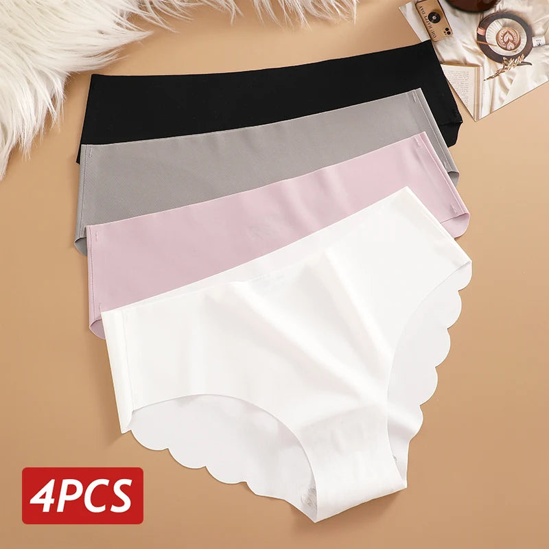 Ασύρματα Seamless Ice Silk – Άνεση & Αισθητική σε Σετ 4 Τεμαχίων