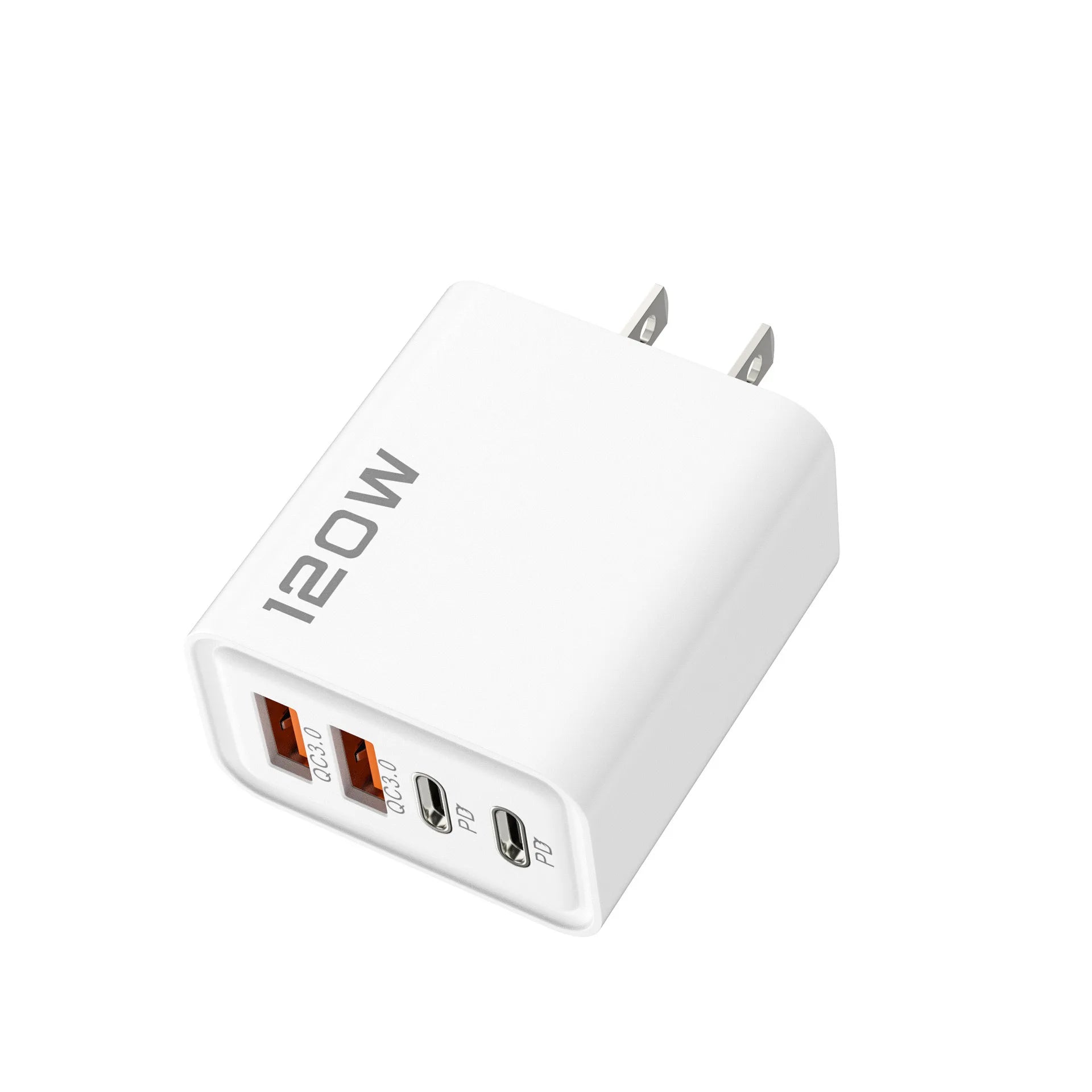 Φορτιστής USB-C 120W με 4 Θύρες – Γρήγορη Φόρτιση για Όλα
