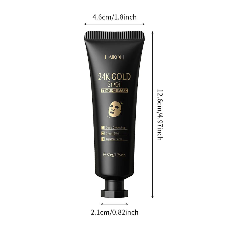 Μάσκα 24K Gold Peeling – Κατά των Μαύρων Σημείων & Λάμψη