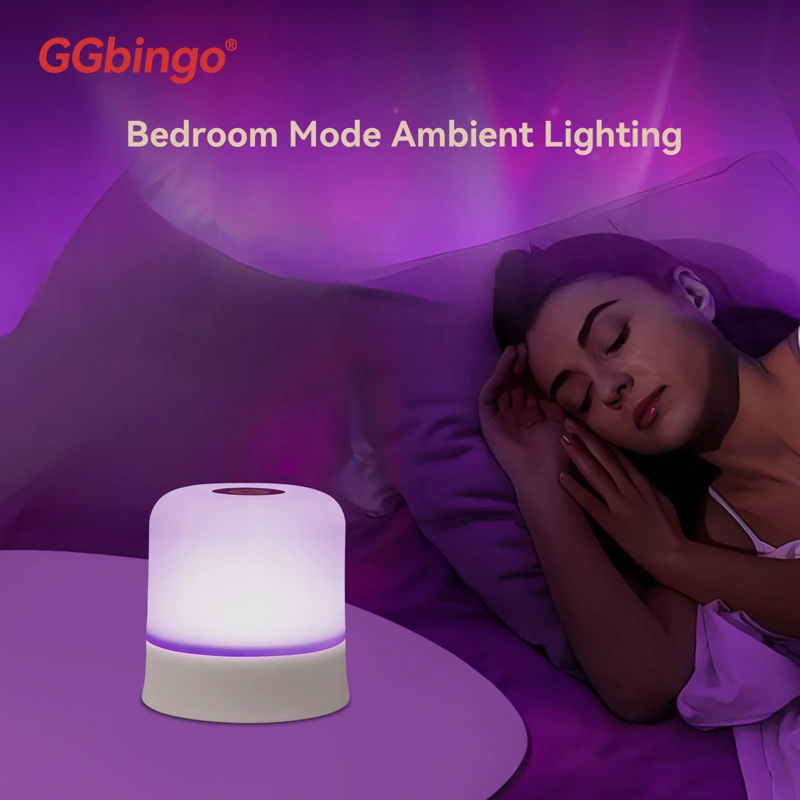 Φωτιστικό RGB με Αφή και Telecommand – Dimmable για Δωμάτιο