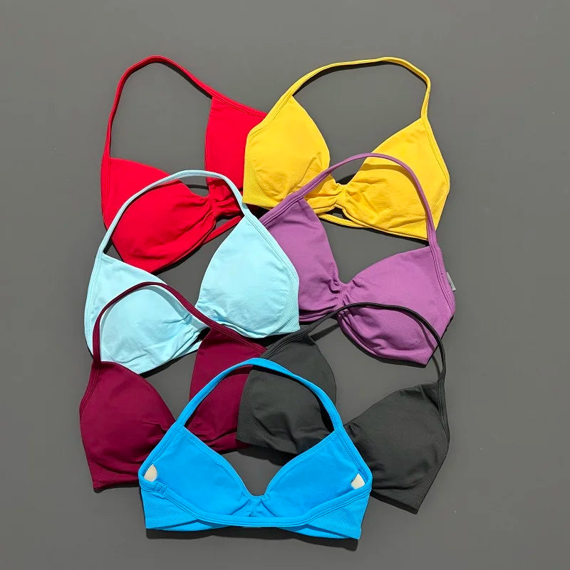 Αθλητικό Σουτιέν Γυμναστικής – Backless Yoga & Running Bra