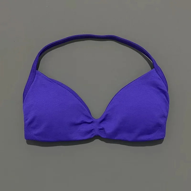 Αθλητικό Σουτιέν Γυμναστικής – Backless Yoga & Running Bra