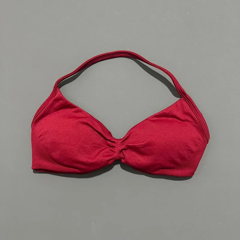 Αθλητικό Σουτιέν Γυμναστικής – Backless Yoga & Running Bra