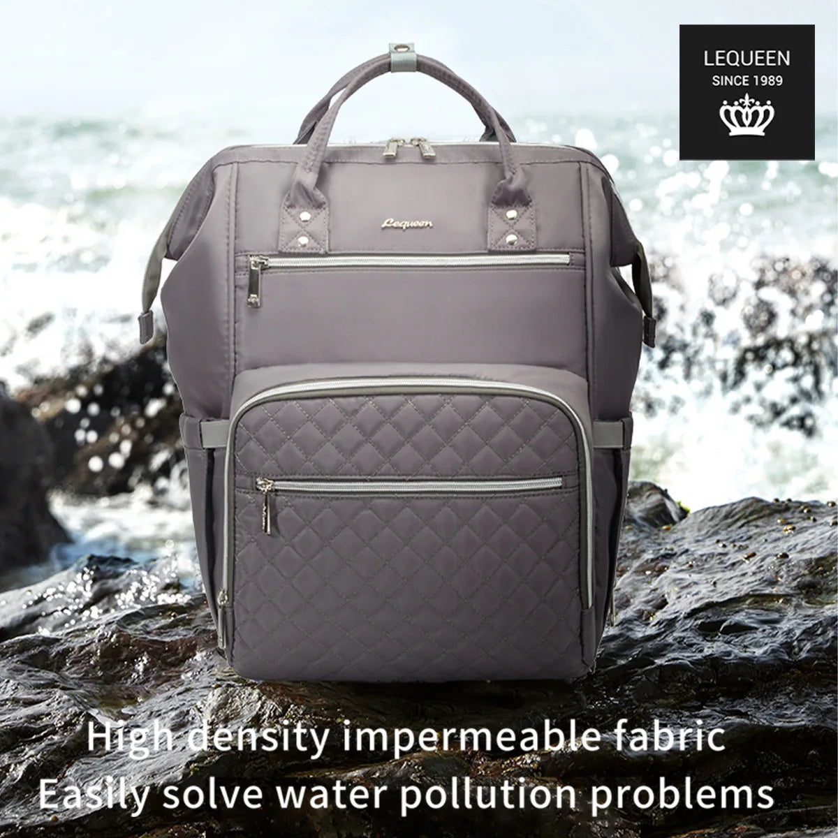 👜 Mommy Backpack Organizer – Αδιάβροχη Τσάντα για Μωρό & Ταξίδι