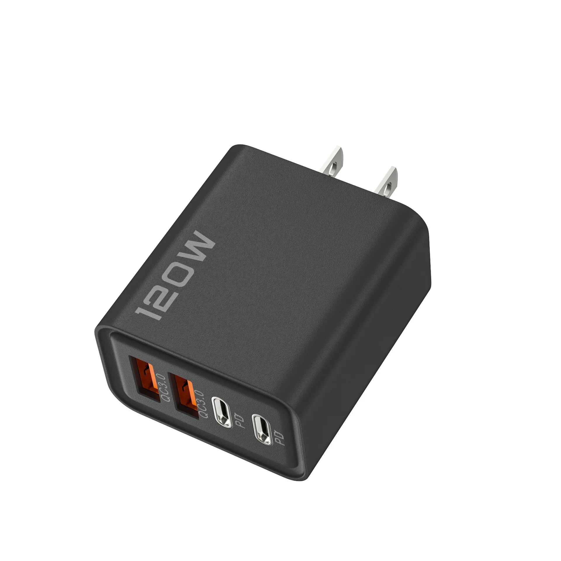 Φορτιστής USB-C 120W με 4 Θύρες – Γρήγορη Φόρτιση για Όλα
