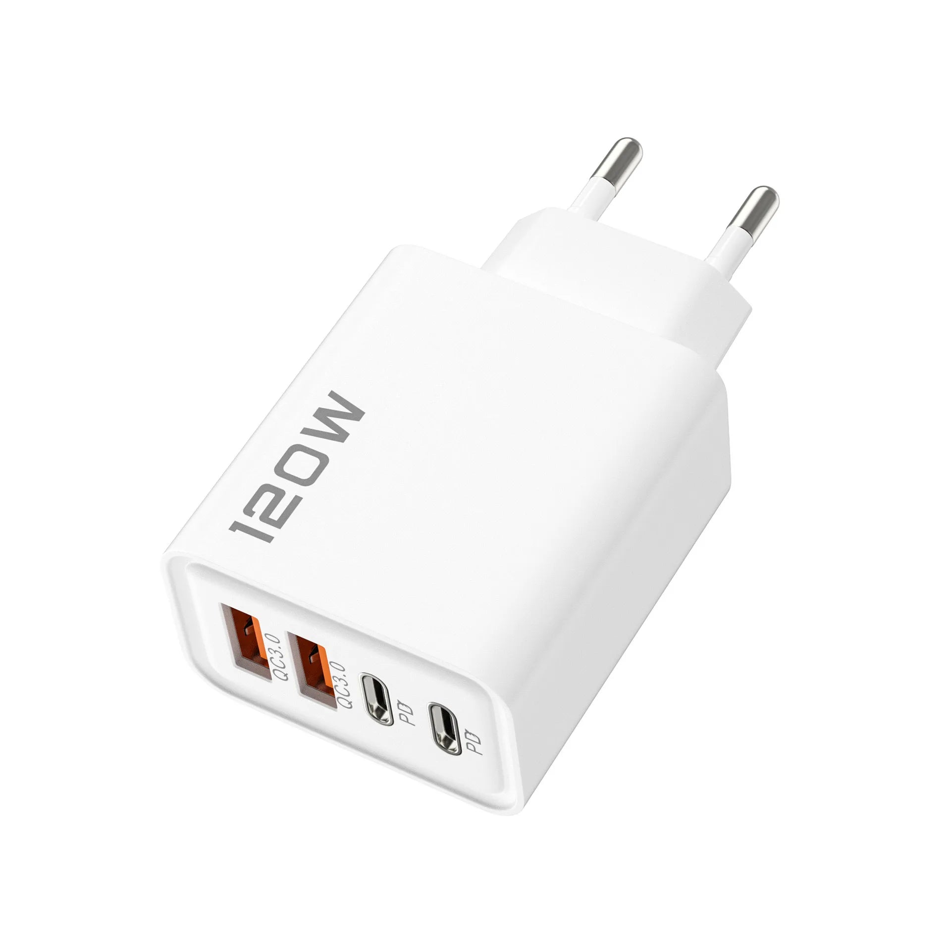 Φορτιστής USB-C 120W με 4 Θύρες – Γρήγορη Φόρτιση για Όλα