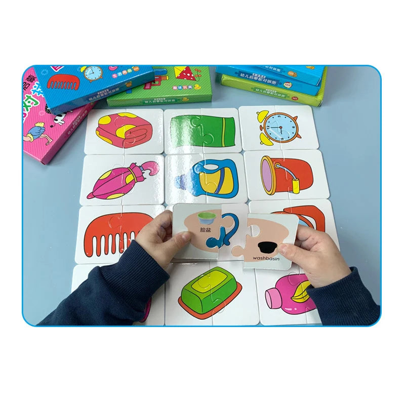 Εκπαιδευτικές Κάρτες Montessori – Γνωστική Ανάπτυξη για Βρέφη