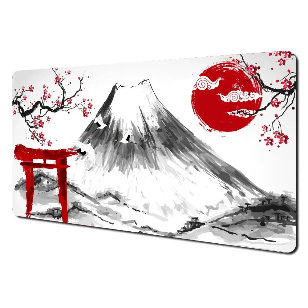 Mousepad Mount Fuji – Μεγάλο με Ραμμένες Άκρες
