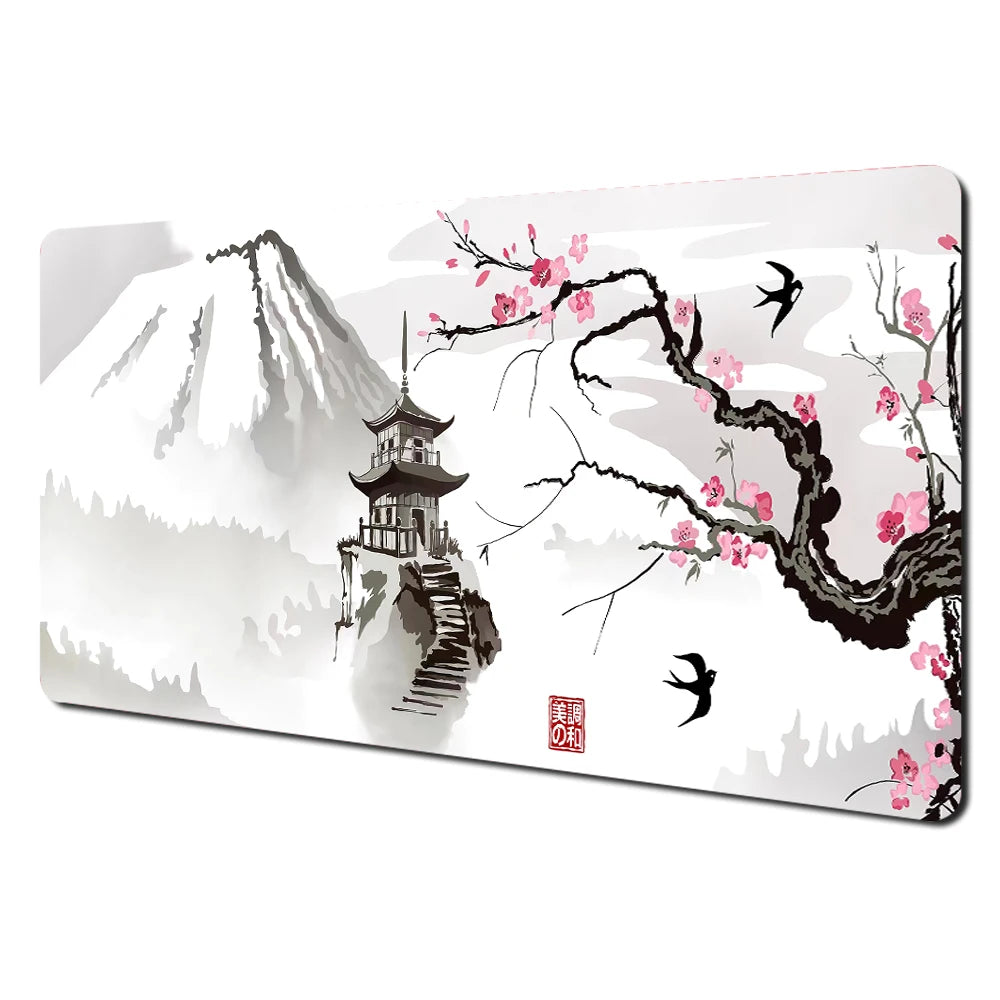 Mousepad Mount Fuji – Μεγάλο με Ραμμένες Άκρες