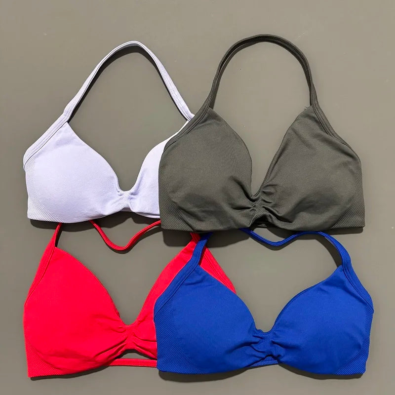 Αθλητικό Σουτιέν Γυμναστικής – Backless Yoga & Running Bra