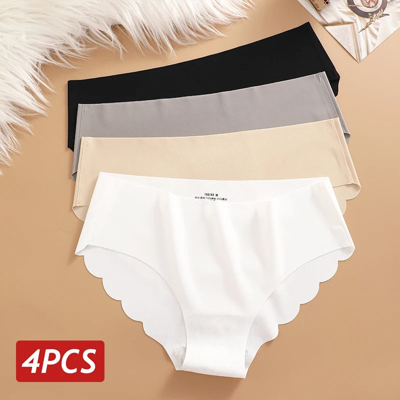 Ασύρματα Seamless Ice Silk – Άνεση & Αισθητική σε Σετ 4 Τεμαχίων
