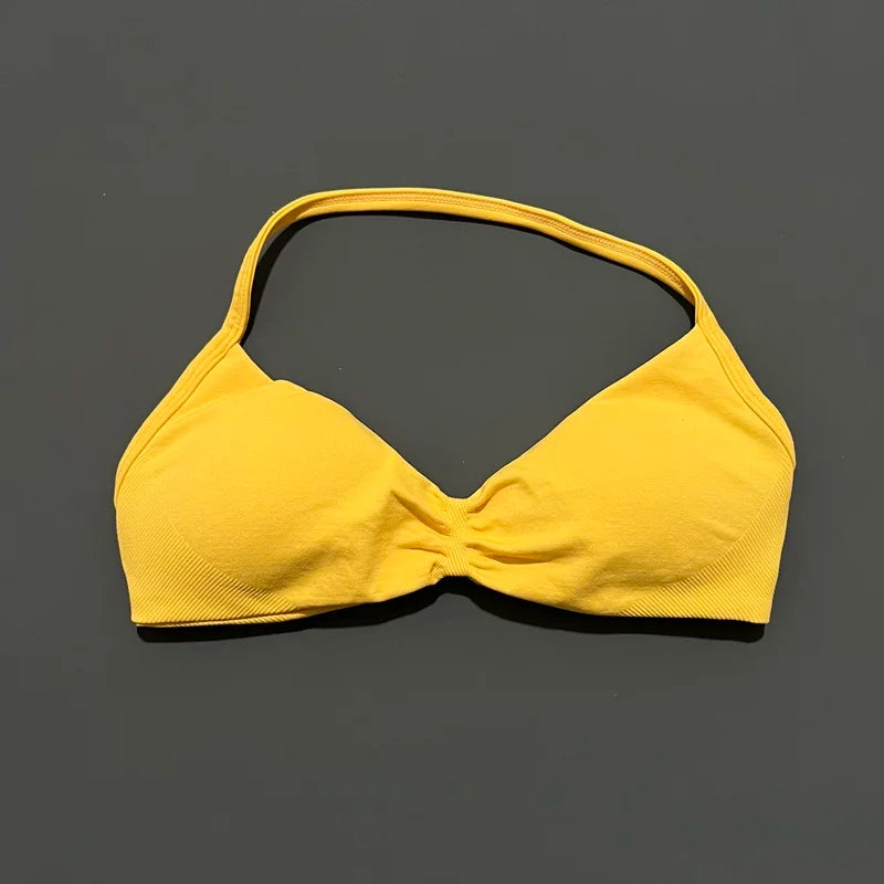 Αθλητικό Σουτιέν Γυμναστικής – Backless Yoga & Running Bra