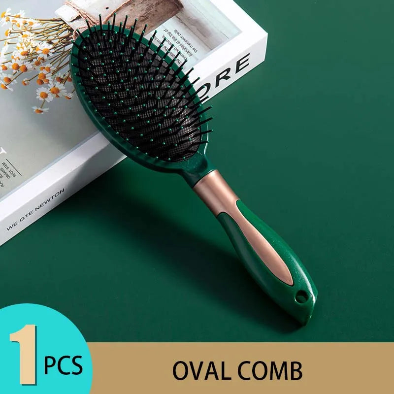 Χτένα Massage Μαλλιών KLINA – Air Cushion για Τρίχες & Scalp