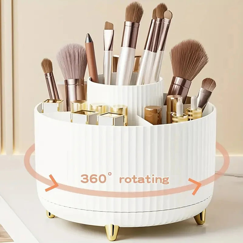 Οργανωτήρας Brush Μακιγιάζ 360° – 5 Θέσεις για Vanity & Desk