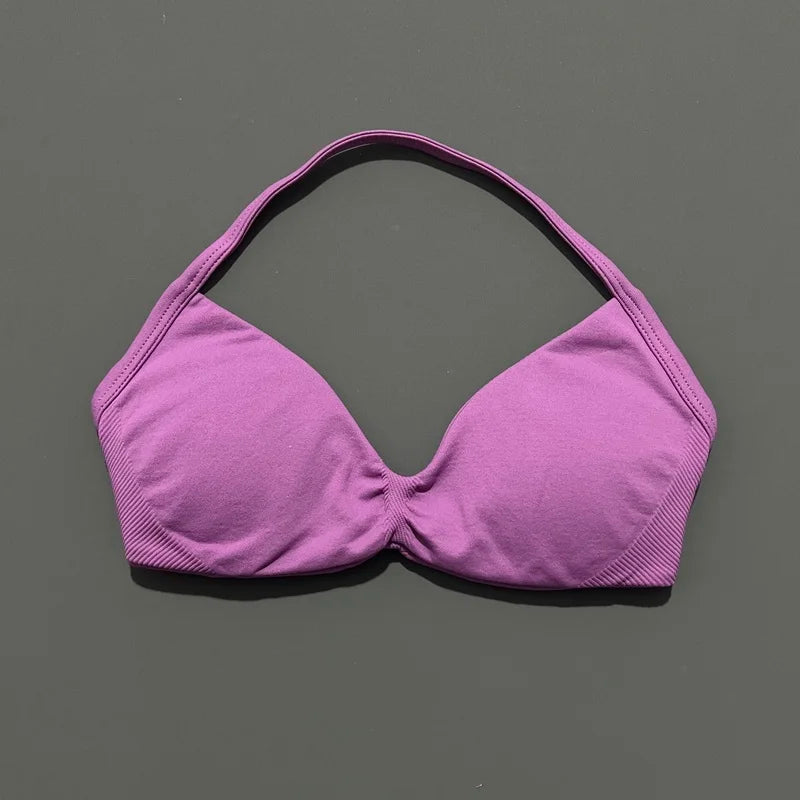 Αθλητικό Σουτιέν Γυμναστικής – Backless Yoga & Running Bra