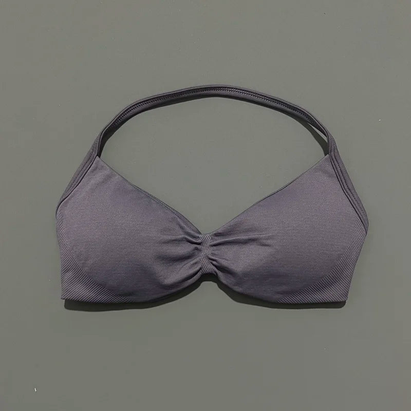 Αθλητικό Σουτιέν Γυμναστικής – Backless Yoga & Running Bra